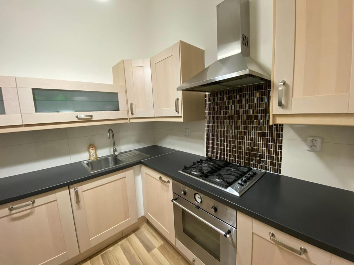 Spacious Apartment On Wenceslas Square Prag Exteriör bild
